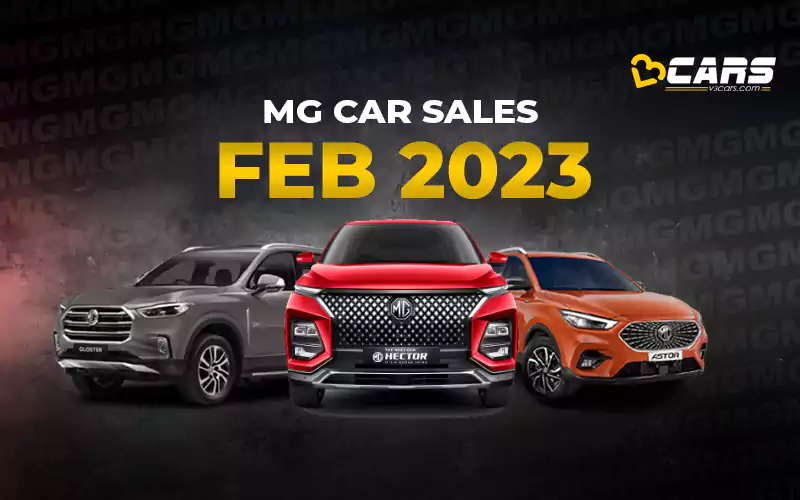 Feb 2023 MG Car Sales Analysis YoY, MoM Change, 6Month Trend