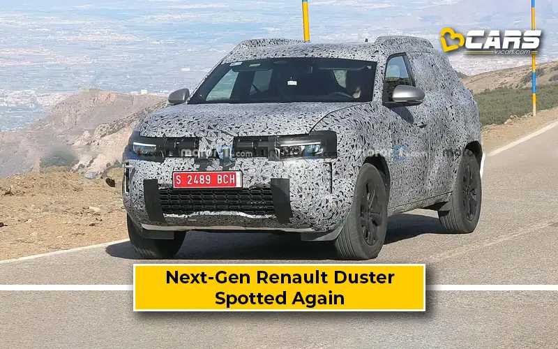 NextGen Renault Duster Spotted On Test Again