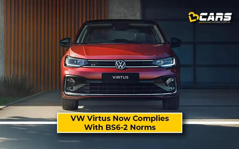 Volkswagen Virtus Updated With BS6-2 Compliant Engines