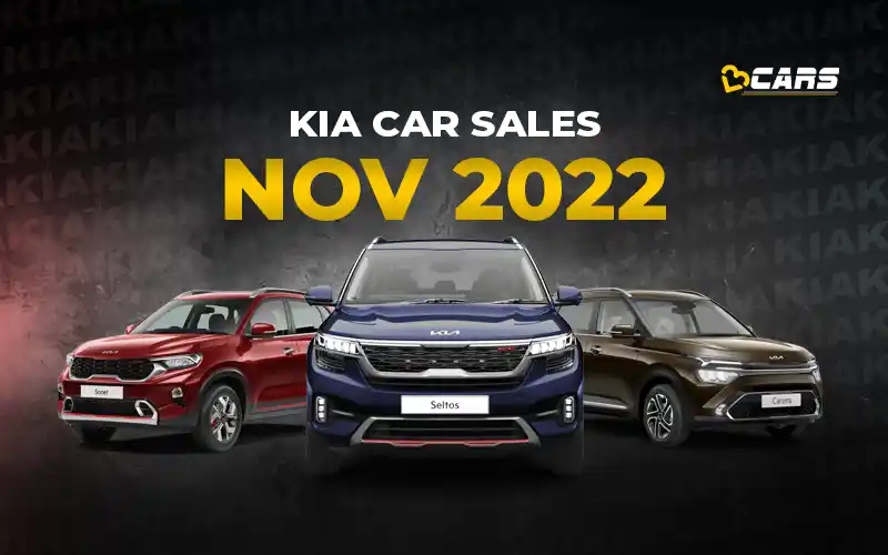 November 2022 Kia Car Sales Analysis YoY, MoM Change, 6Month Trend