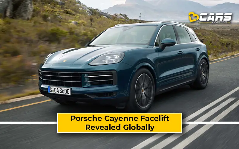 Porsche Cayenne Facelift Revealed With Interior, Launch Date