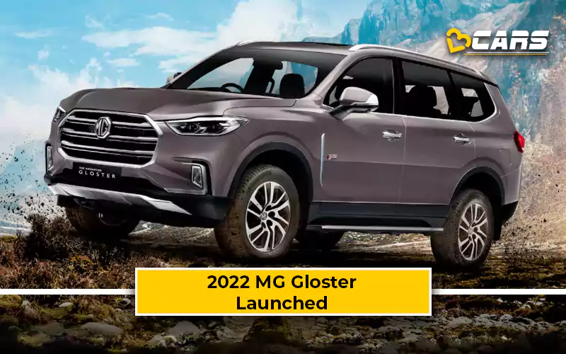 2022 MG Gloster Facelift Launched At Rs. 32.0 40.79 Lakh