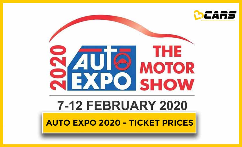 Auto Expo 2020 - Ticket Prices