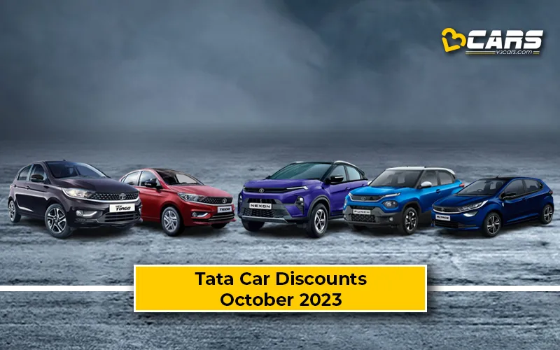 Tata Car Offers For October 2023