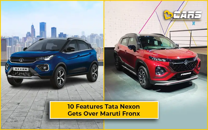 Features Tata Nexon Gets Over Maruti Suzuki Fronx