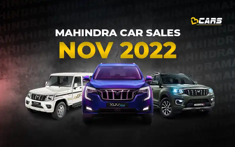 Nov 2022 Mahindra Car Sales Analysis