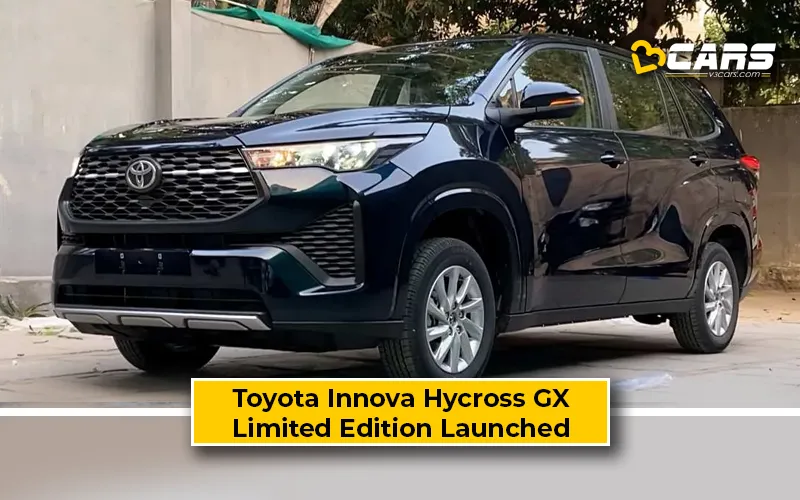 Toyota Innova Hycross GX Limited Edition
