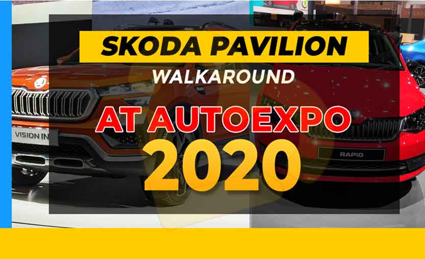 Skoda Cars at Auto Expo 2020