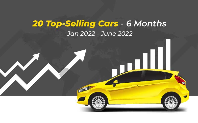 June 2022 Last 6 Months 20 Top Car Sales Analysis
