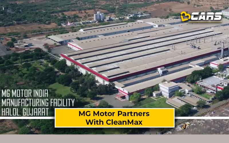 MG Motor Partner With CleanMax