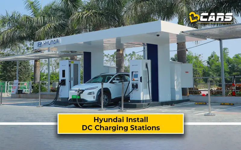 Hyundai India Install DC Fast Chargers