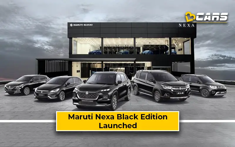 Maruti Suzuki Launch Nexa Black Edition