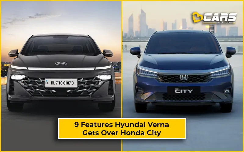 Features Hyundai Verna Gets Over Honda City