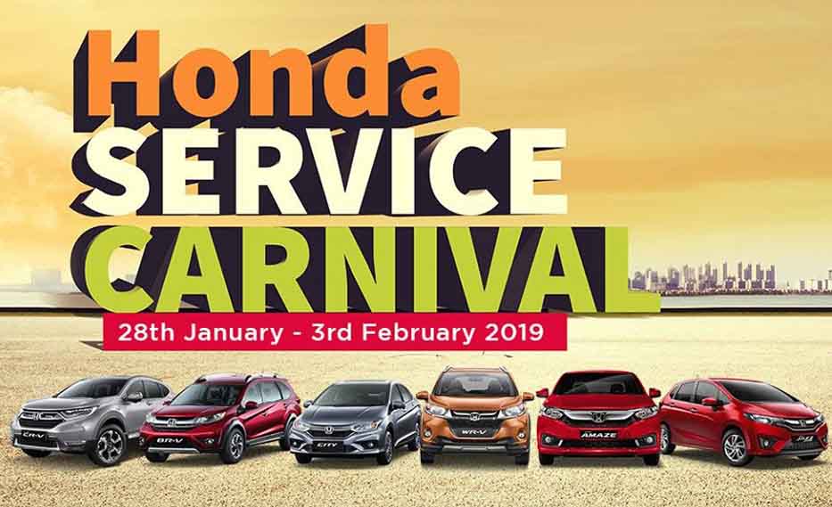 Honda Cars India conducting 'Mega Service Carnival' MAIN