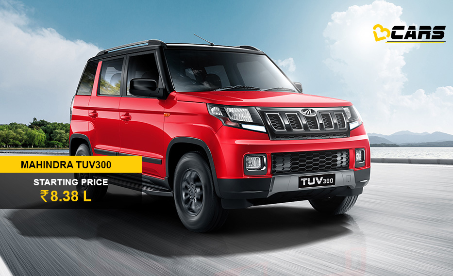 Mahindra TUV300 Price in India