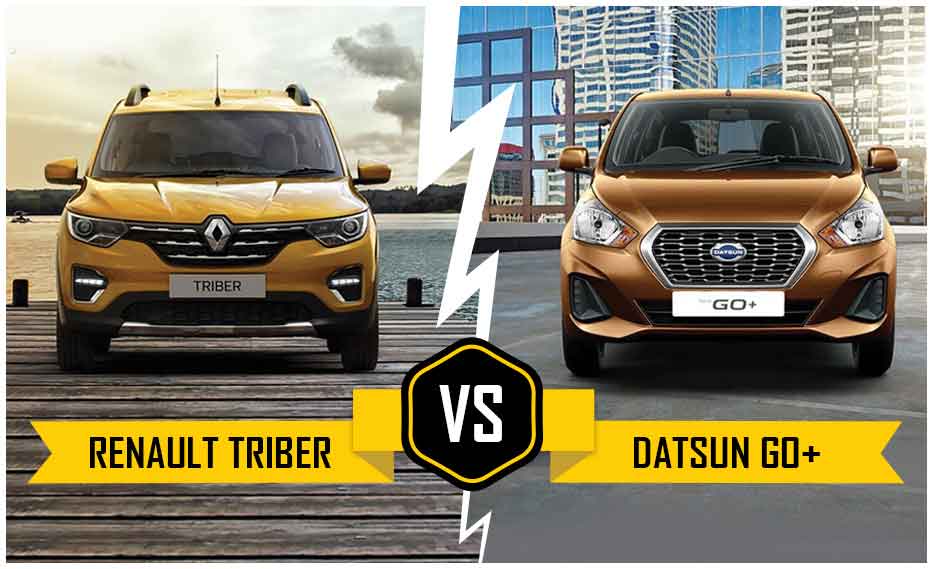 Renault Triber vs Datsun Go Plus