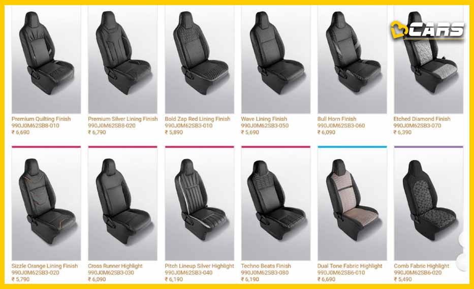 Maruti S-Presso Seat