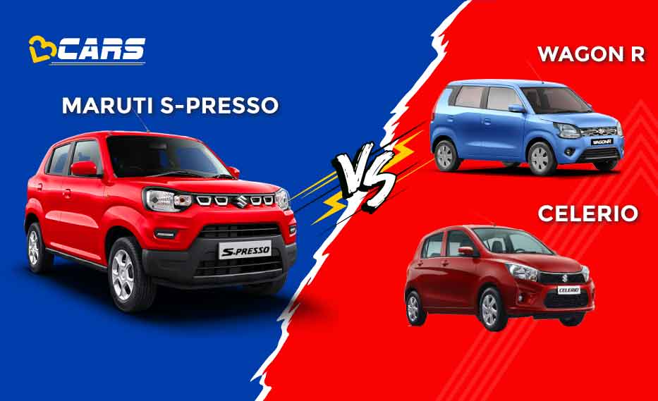 Maruti Automatic Comparison Maruti Spresso Vxi Plus Amt Vs