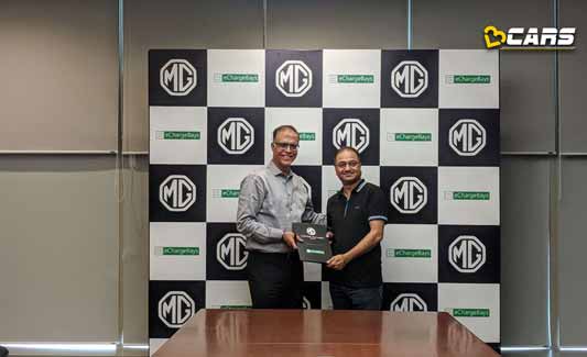 MG Motor India Joins Hands With eChargeBays