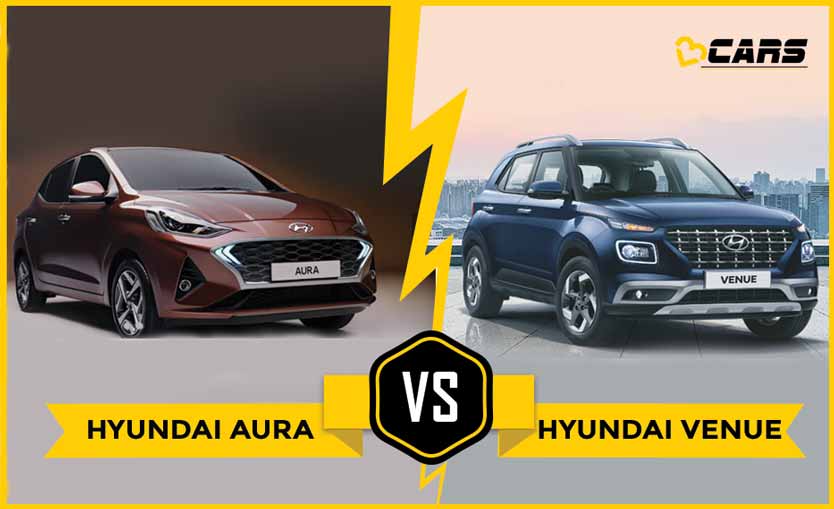 Hyundai Aura vs Hyundai Venue