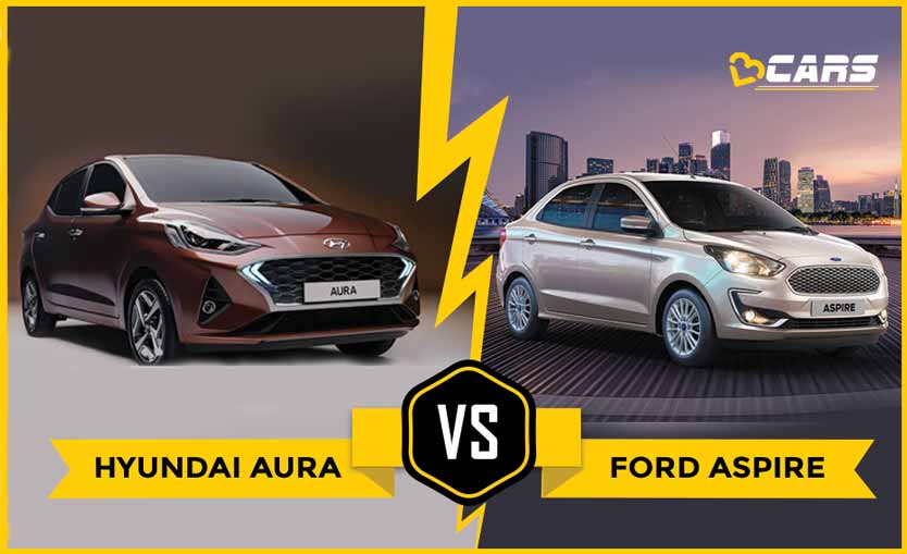 Hyundai Aura vs Ford Aspire