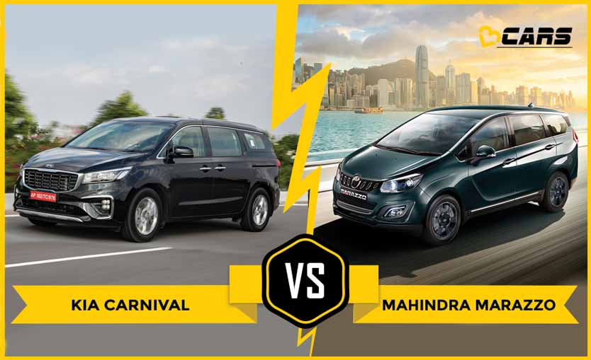 Kia Carnival vs Mahindra Marazzo