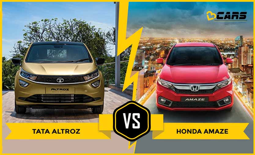 Tata Altroz vs Honda Amaze