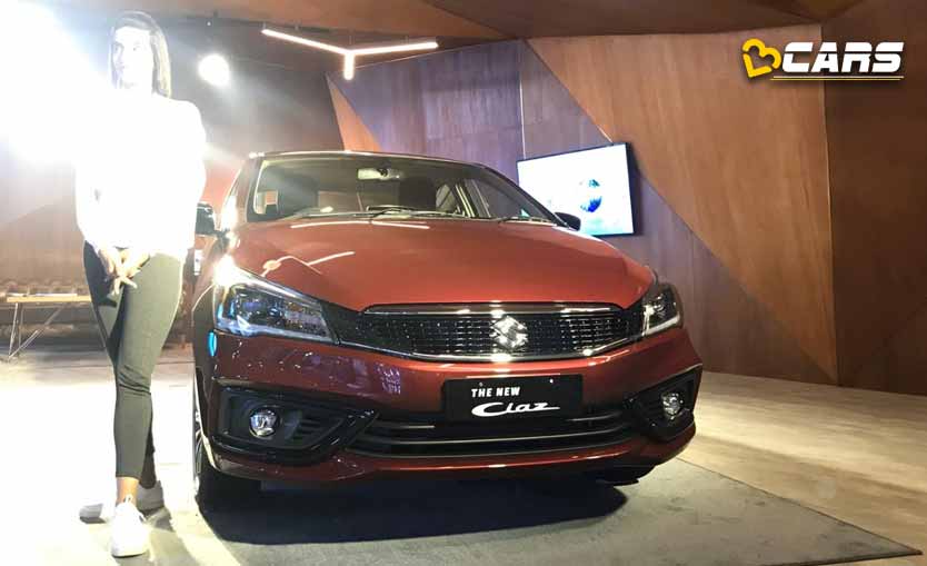 Maruti Suzuki Ciaz With New S Variant Showcased At Auto Expo