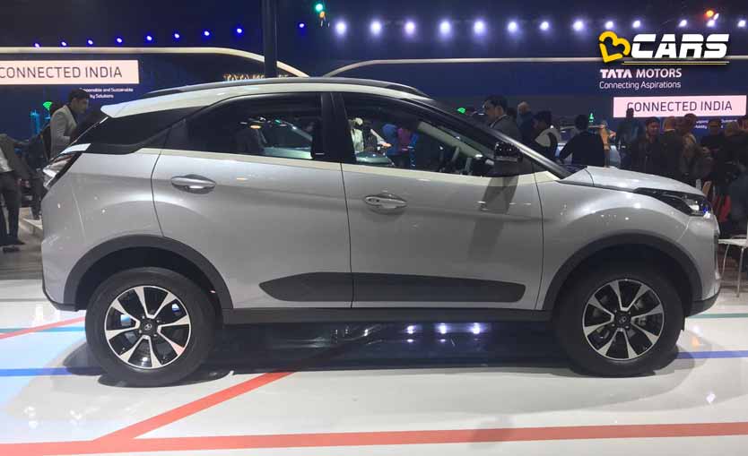Tata Nexon Facelift Showcased At Auto Expo 2020