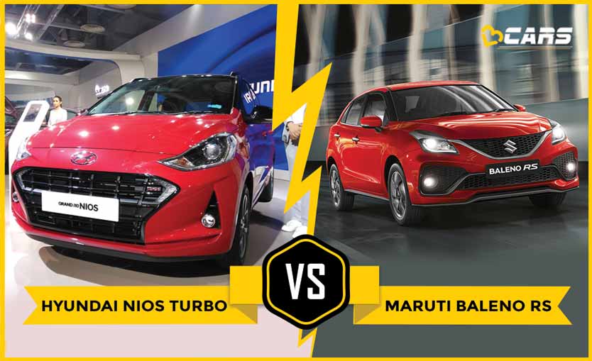 Hyundai Grand i10 Nios Turbo vs Maruti Suzuki Baleno RS