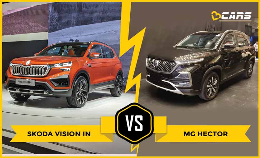 Skoda Vision IN vs MG Hector