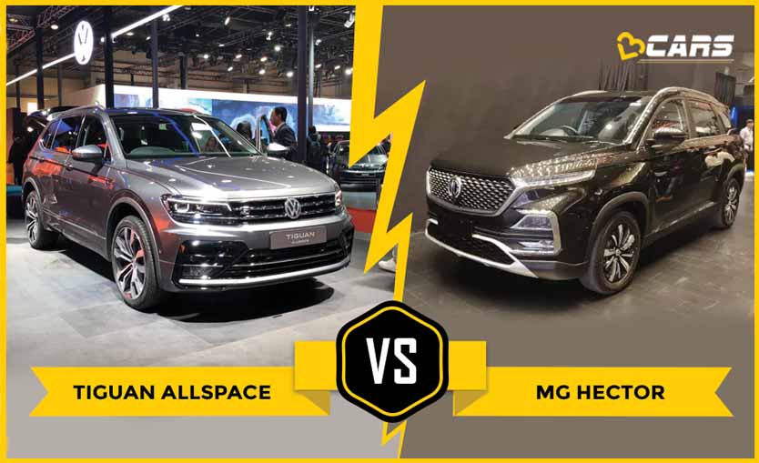 Volkswagen Tiguan Allspace vs MG Hector