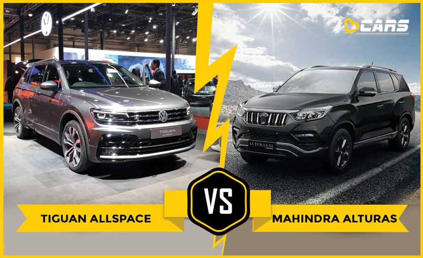 Volkswagen Tiguan Allspace vs Mahindra Alturas