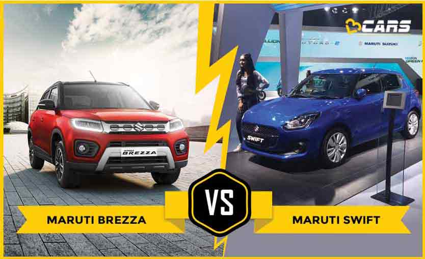 Maruti Vitara Brezza vs Maruti Swift