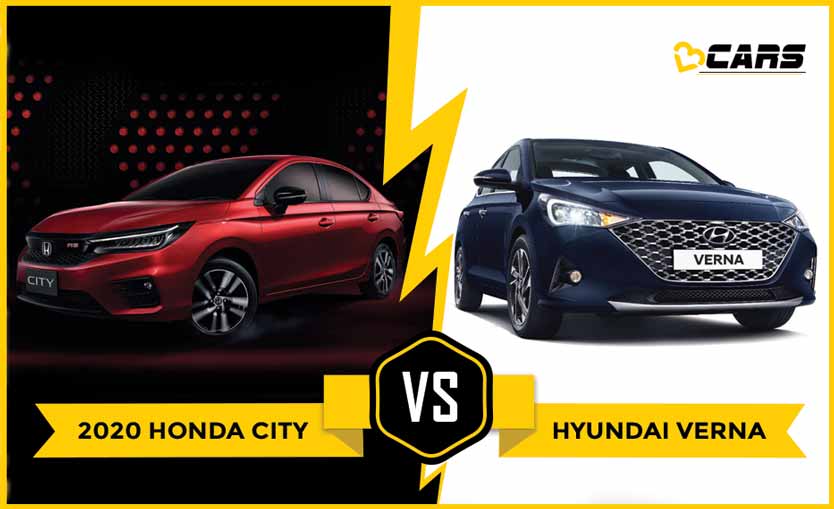 Honda City 2020 vs Hyundai Verna 2020