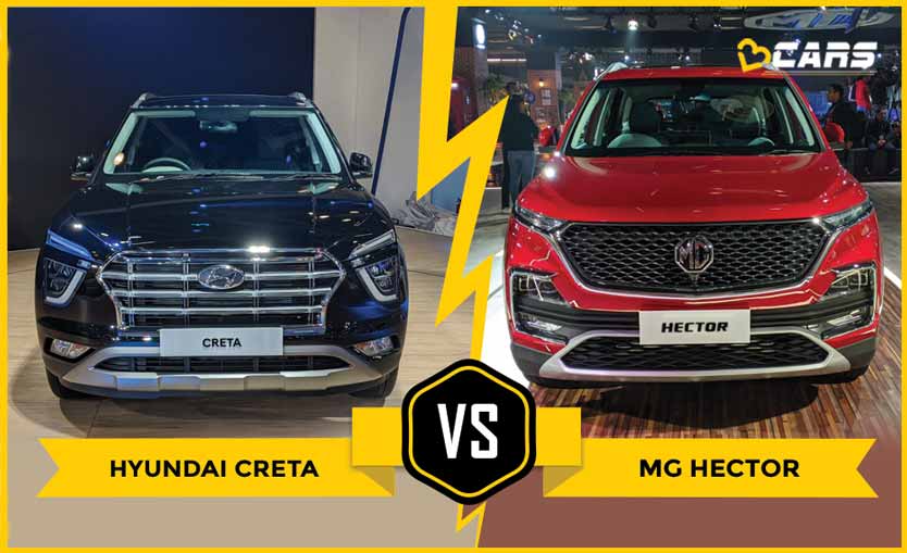 Hyundai Creta 2020 vs MG Hector