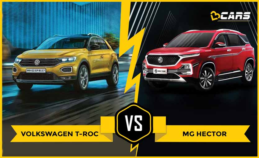 Volkswagen T-Roc 2020 vs MG Hector