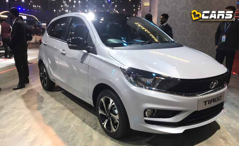 Tata Tiago Facelift Showcased At Auto Expo 2020