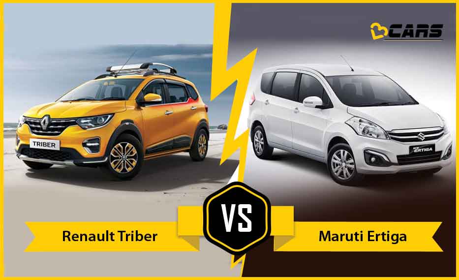 Renault Triber 2020 vs Maruti Ertiga 2020