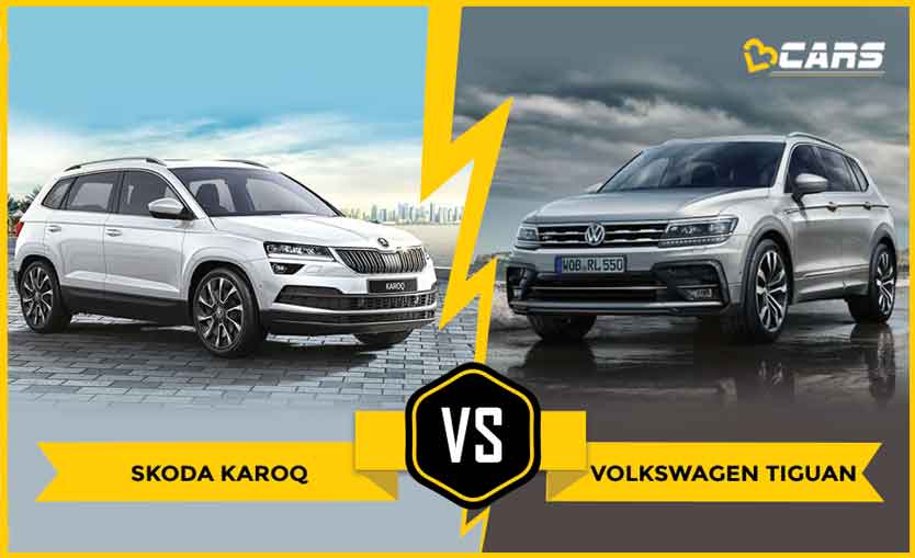 Skoda Karoq vs Volkswagen Tiguan