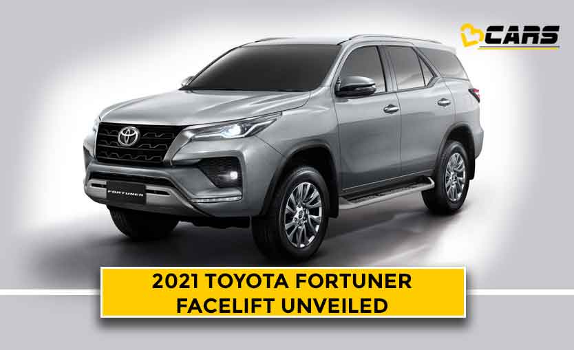 2021 Toyota Fortuner Facelift Unveiled