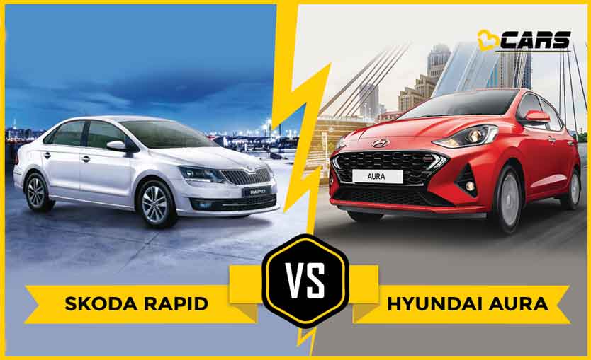 Skoda Rapid vs Hyundai Aura