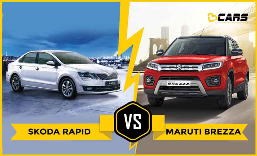Skoda rapid vs Maruti Brezza