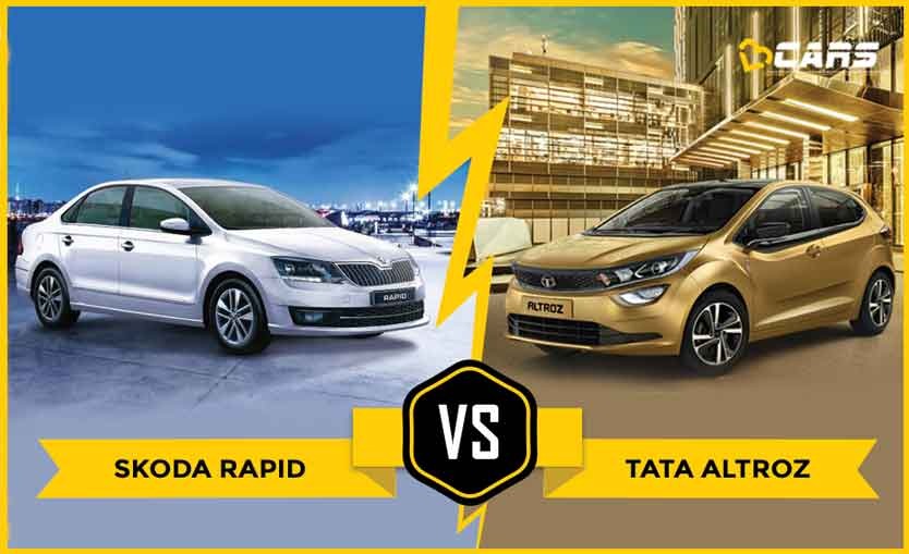 Skoda Rapid vs Tata Altroz