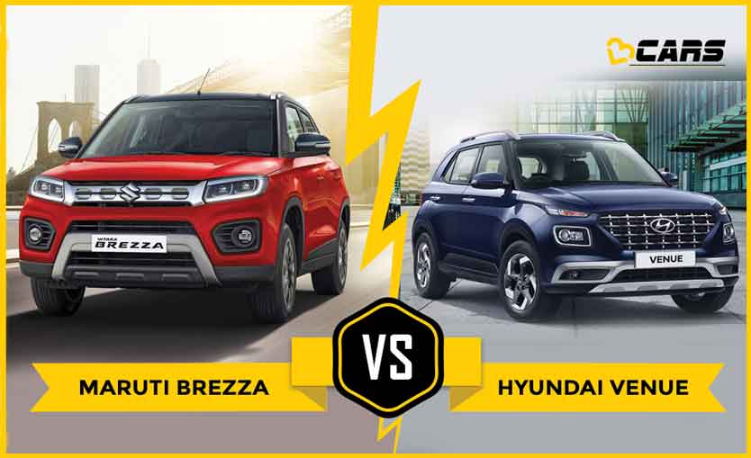 Maruti Suzuki Brezza vs Hyundai Venue