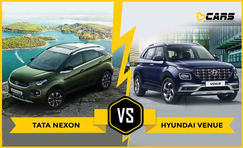 Tata Nexon vs Hyundai Venue