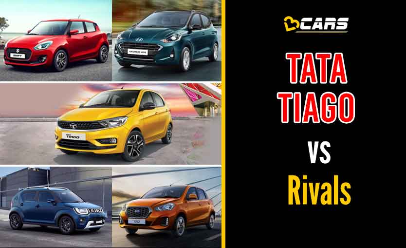 Tata Tiago 2020 Petrol vs Competition