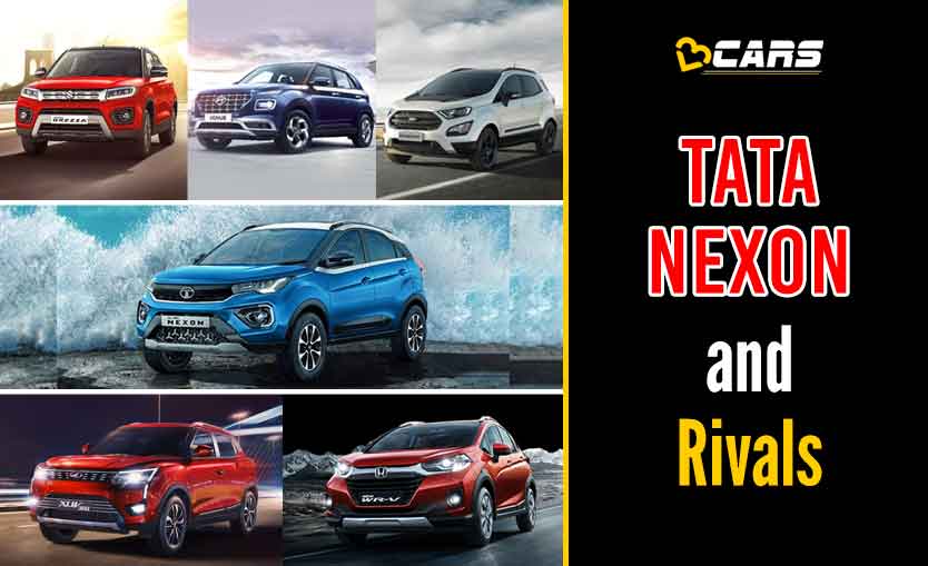 Tata Nexon 2020 Petrol vs Competition