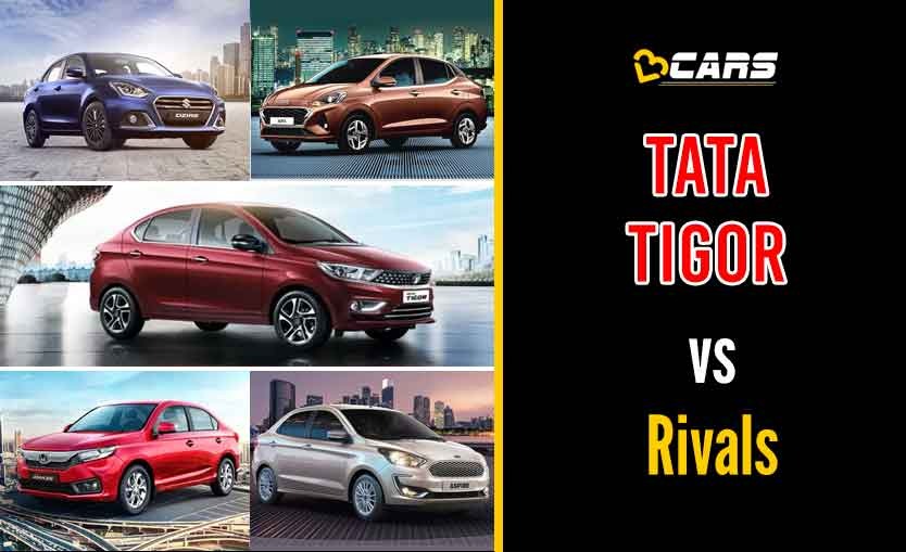 Tata Tigor 2020 Petrol vs Competition