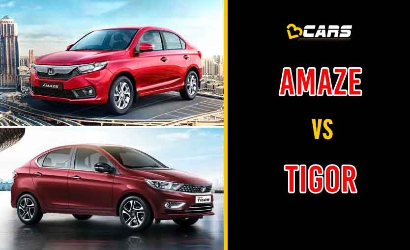 Honda Amaze vs Tata Tigor
